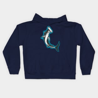 Hammerhead shark Kids Hoodie